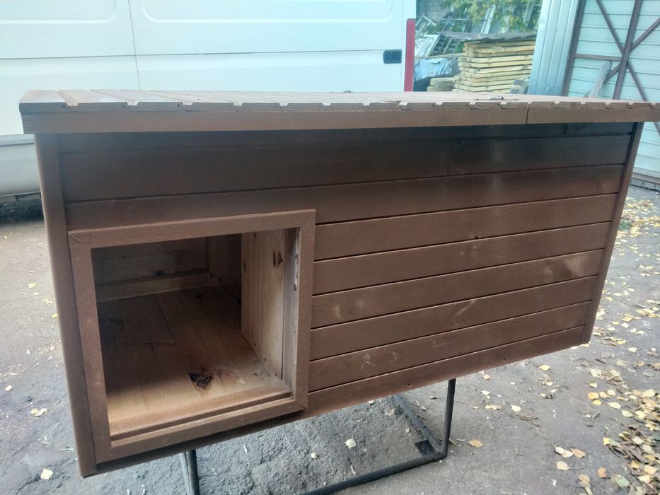 Буда для собаки утеплена