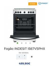 Fogao novo a gas indesit oeiras