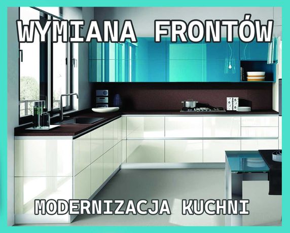 FRONTY KUCHENNE | wymiana frontów | fronty lakierowane