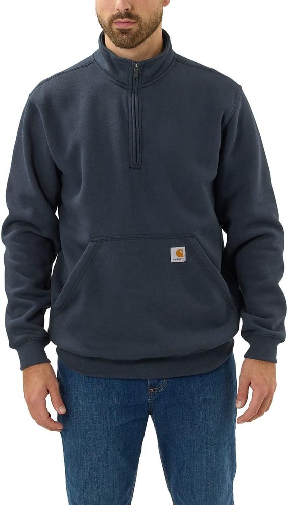 Carhartt quarter zip sweatshirt - шикарна чоловіча кофра з горлом