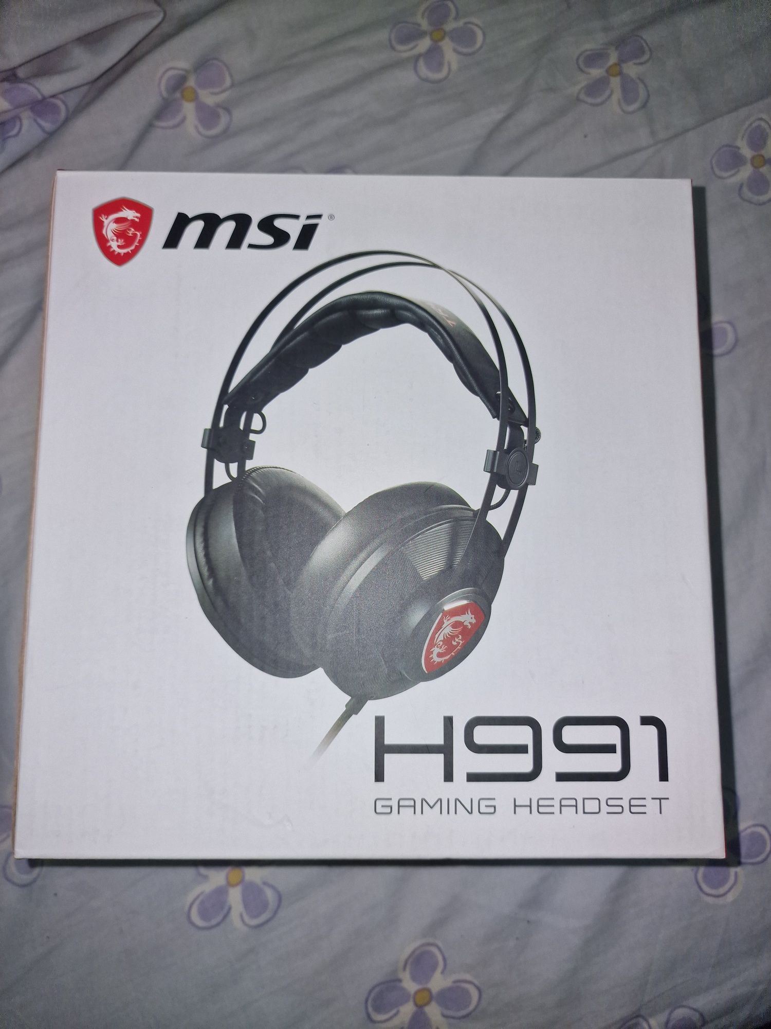 Vendo heaset novo  msi