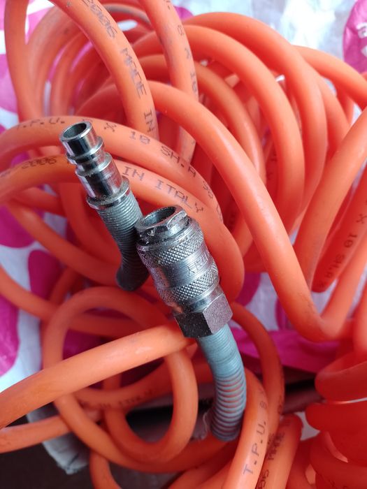 Шланг гумовий повітряний 10 метрів 8*10 мм Італія