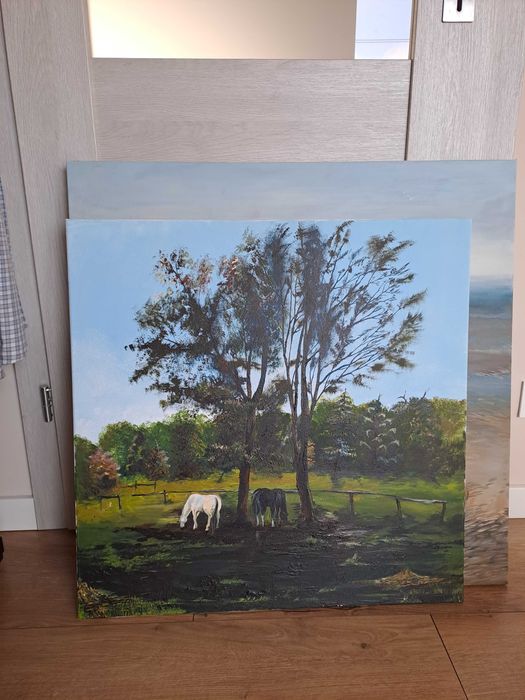 Obraz 70x70cm, Kozłów k gliwic - cena do negocjacji