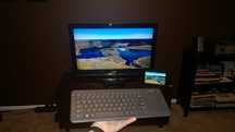 Klawiatura bezprzewodowa + touchpad Microsoft All-in-One