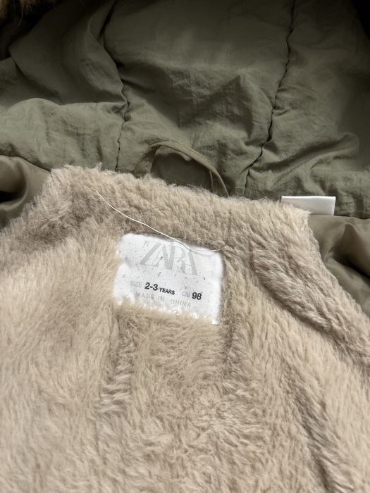 Ocieplana kurtka przejsciowa dla chlopca 98 Zara