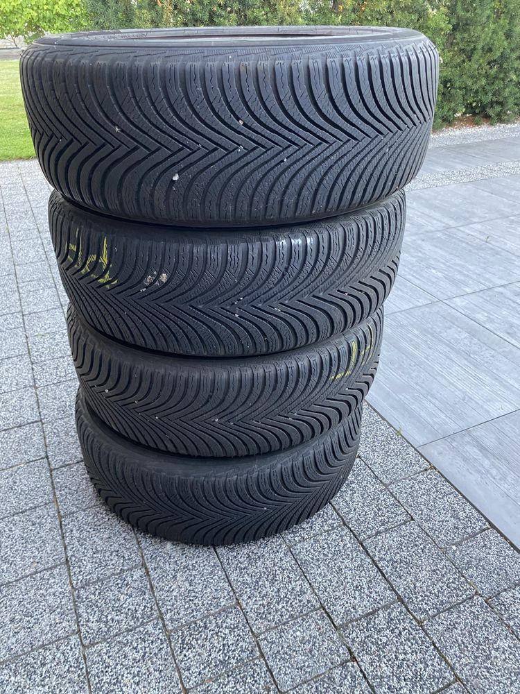 Opony,felgi kolpaki  17 zima michelin alpin 5