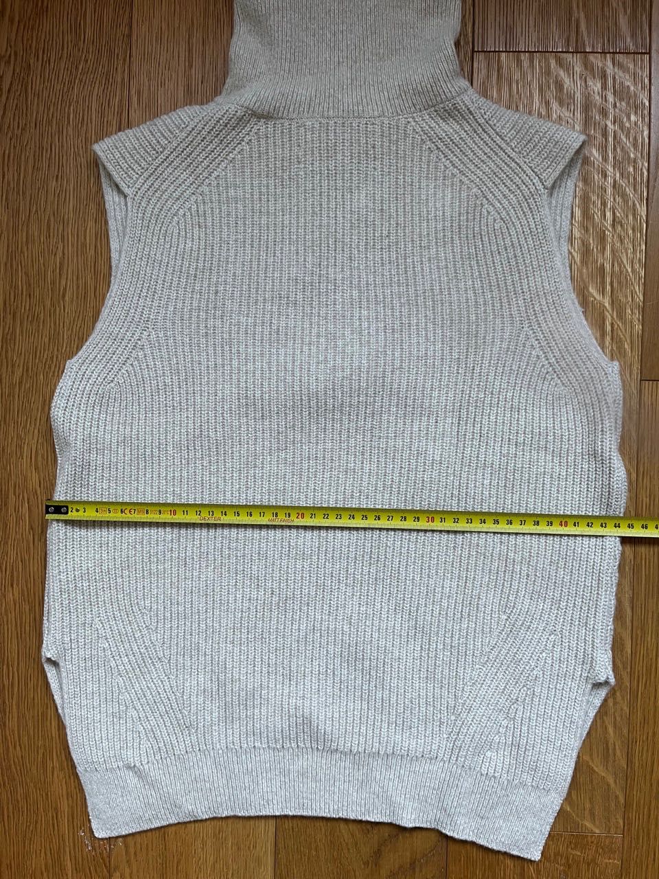 Sweter bezrękawnik wełna Marco O'Polo XS