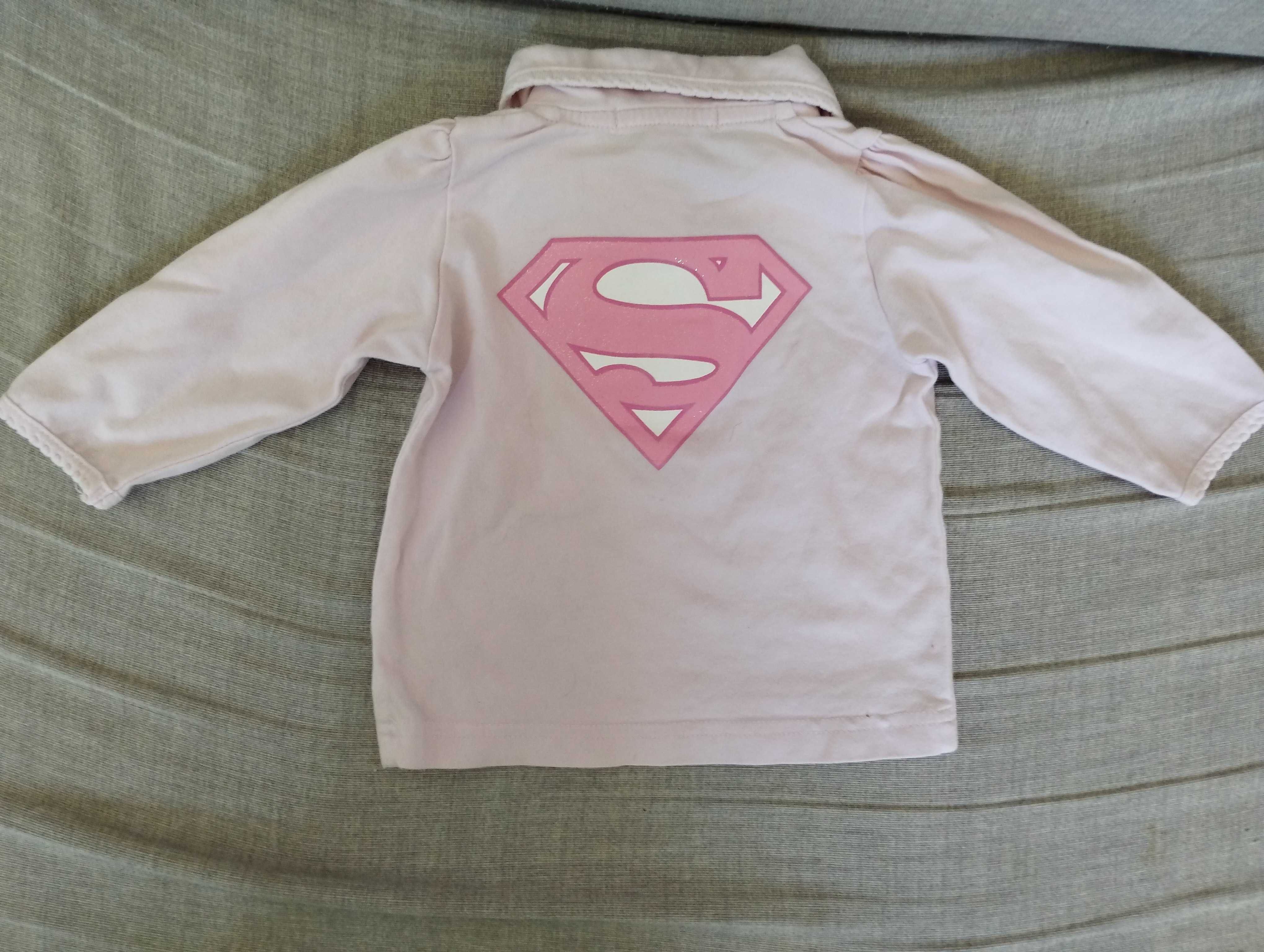 camisola bebé menina super mulher