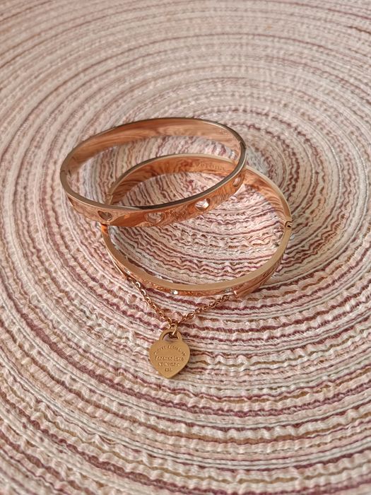 Bransoletki Verona 19 cm kolor różowe złoto
