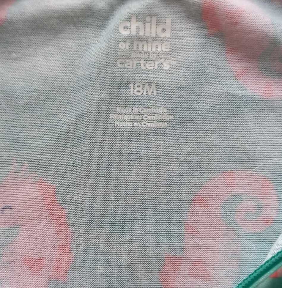pajacyk antypoślizgowy ,,Child of Mine by Carter's''  ,, na 86 cm