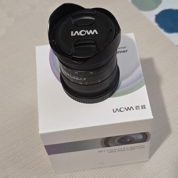 ManualnyObiektyw Laowa C-Dreamer 17mm F1.8. Micro 4/3. Gwarancja. Igła