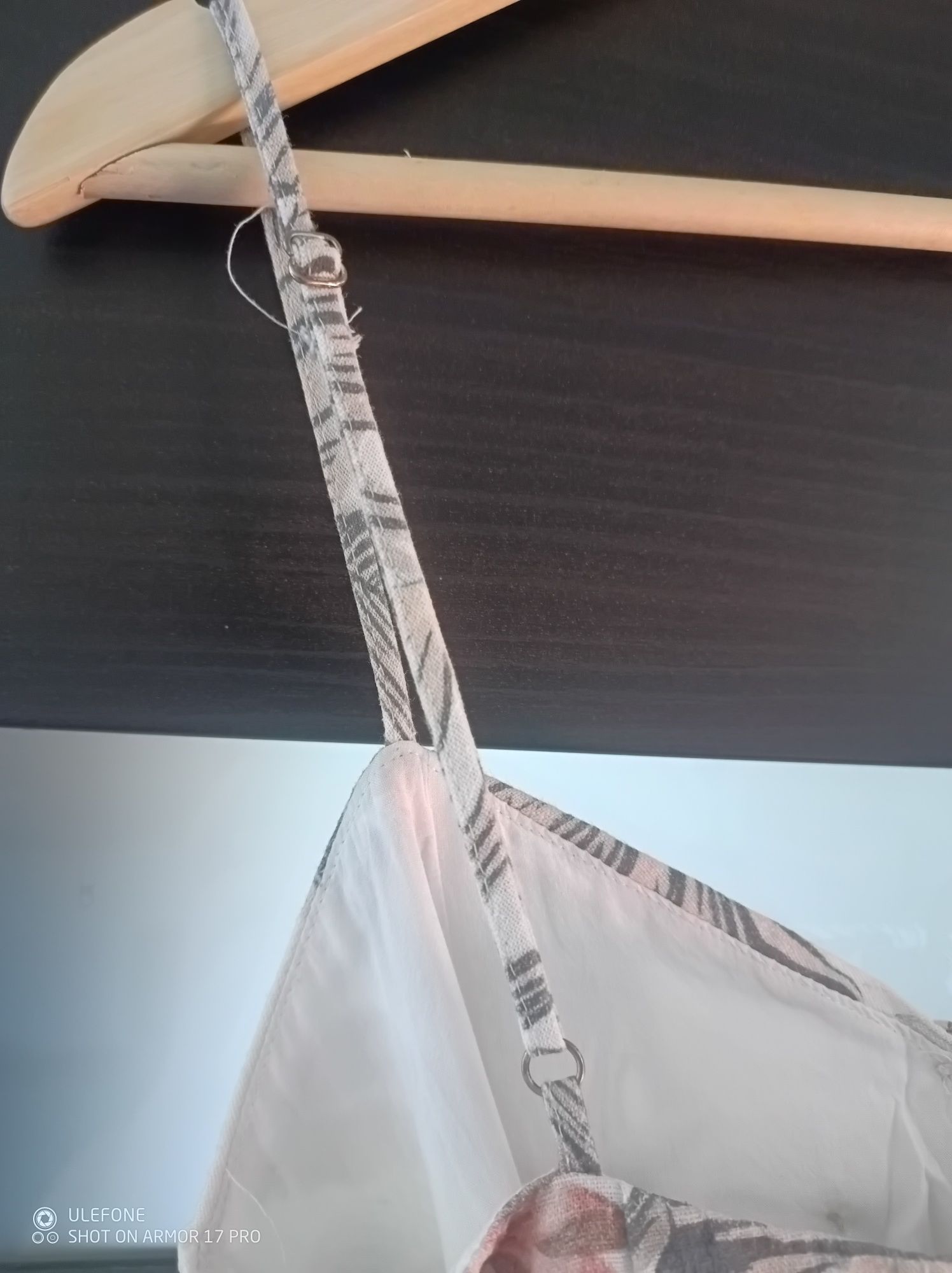 Sukienka lniana Mango M na ramiączkach