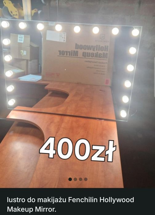 Lustro do makijażu Fenchilin Hollywood