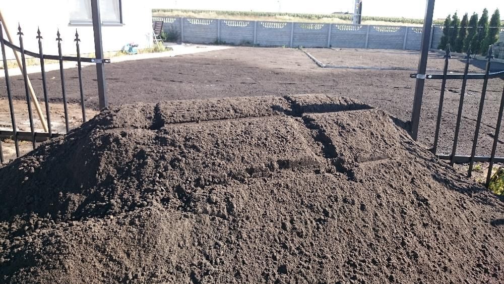 Ziemia ogrodowa, ziemia pod trawnik, czarnoziem, ziemia, DOSTAWA! !