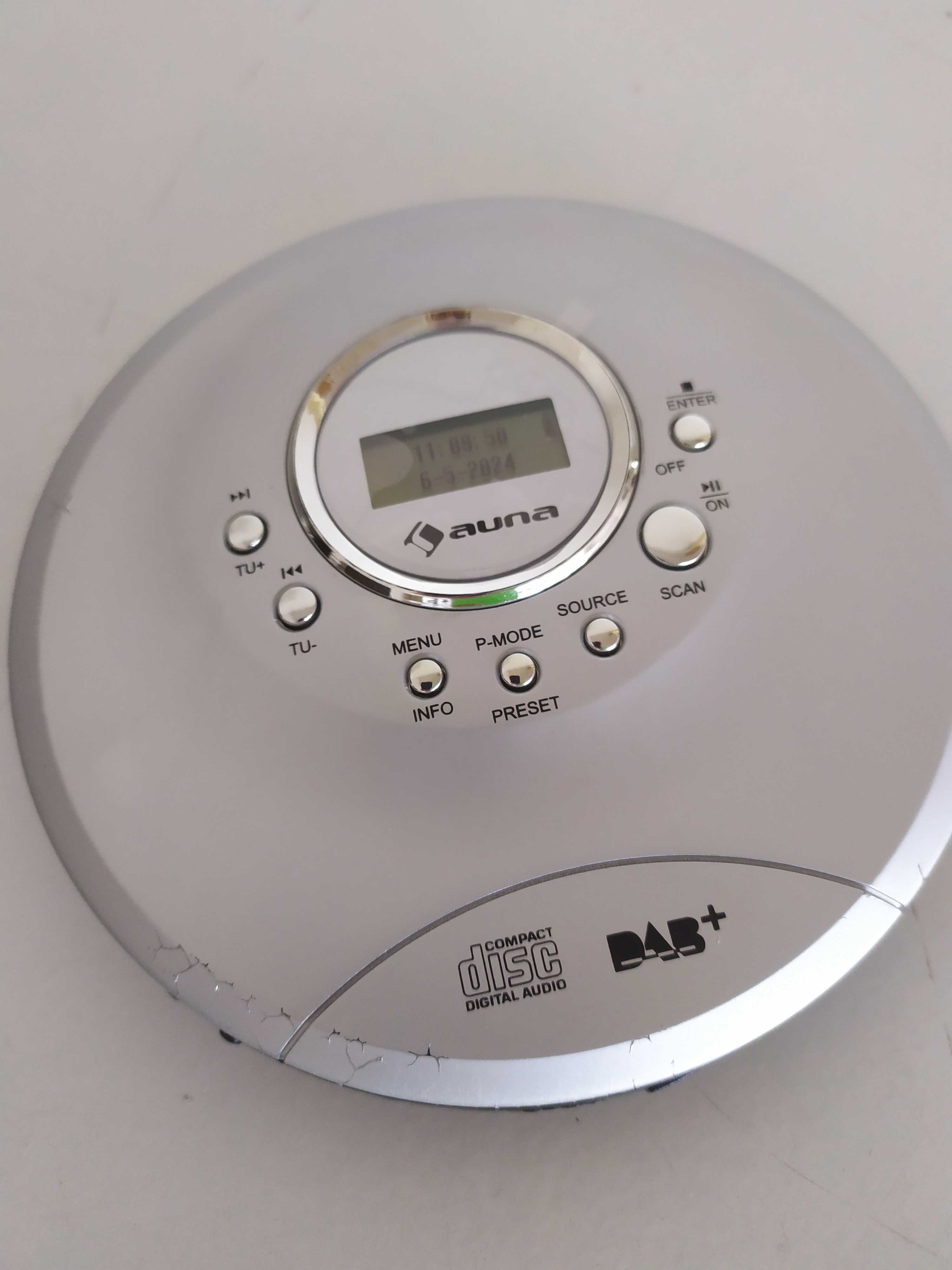 Discman CDC 200 DAB FM, MP3-CD