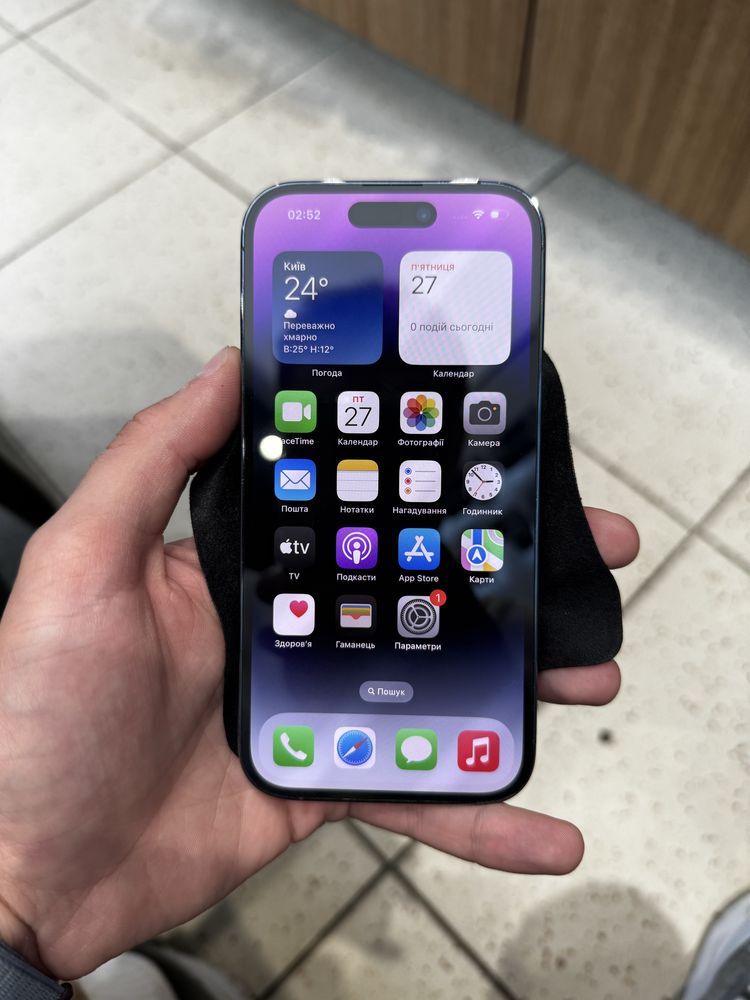 Iphone 14 pro 256gb deep purple neverolock