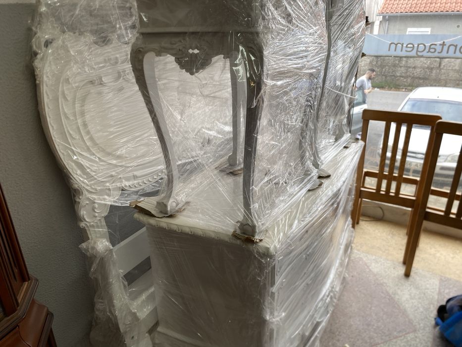 Vendo conjuto para quatro vintage como novo