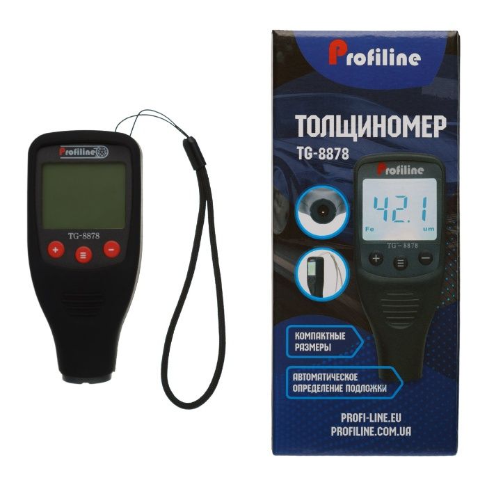 Товщиномір Profiline TG-8878 +чехол толщиномер толщиномеры сканер авто