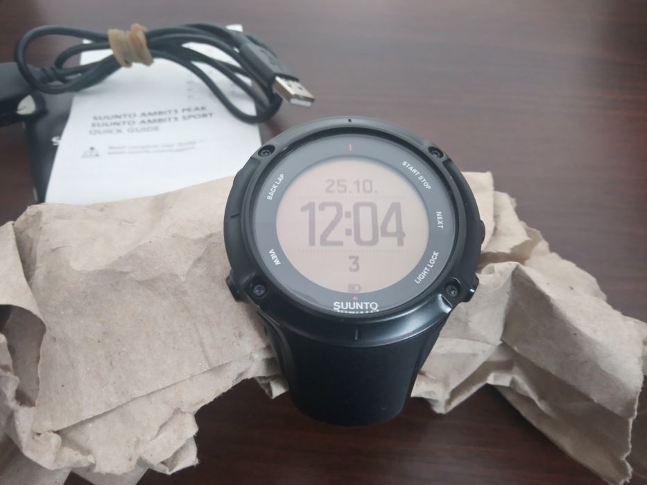 Suunto Ambit 3 Peak  Black Wojskowy Taktyczny NATO