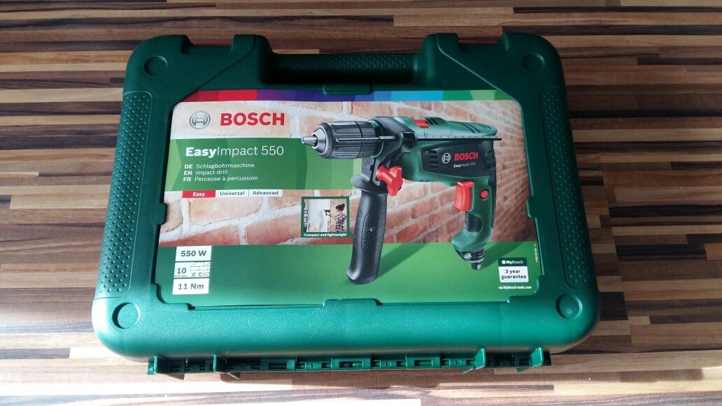 BOSCH EasyImpact 550---Nówka sztuka 3 lata gwarancji---Made in Hungary