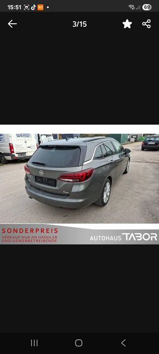 Opel Astra full Led 160 KM
