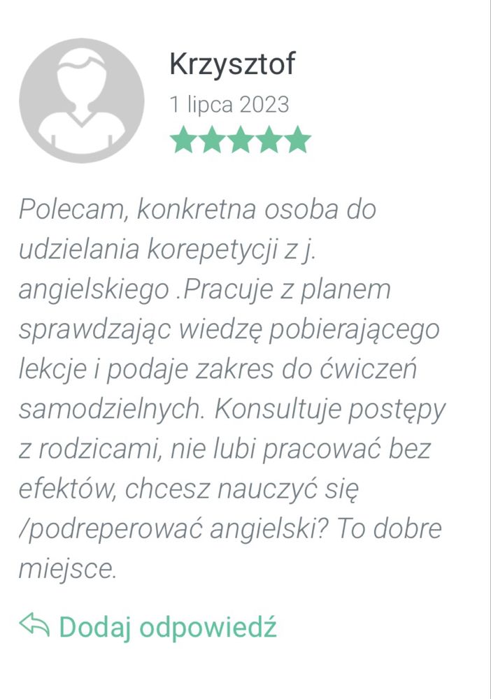 Korepetycje angielski matura, egzamin ósmoklasisty, FCE, CAE