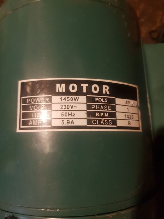 Silnik elektryczny 230v 1450w 1450 obrotów