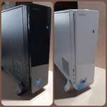 Корпус з БЖ SFX 400w Vinga CS306B/W, desktop, microATX/miniITX,USB 3.0