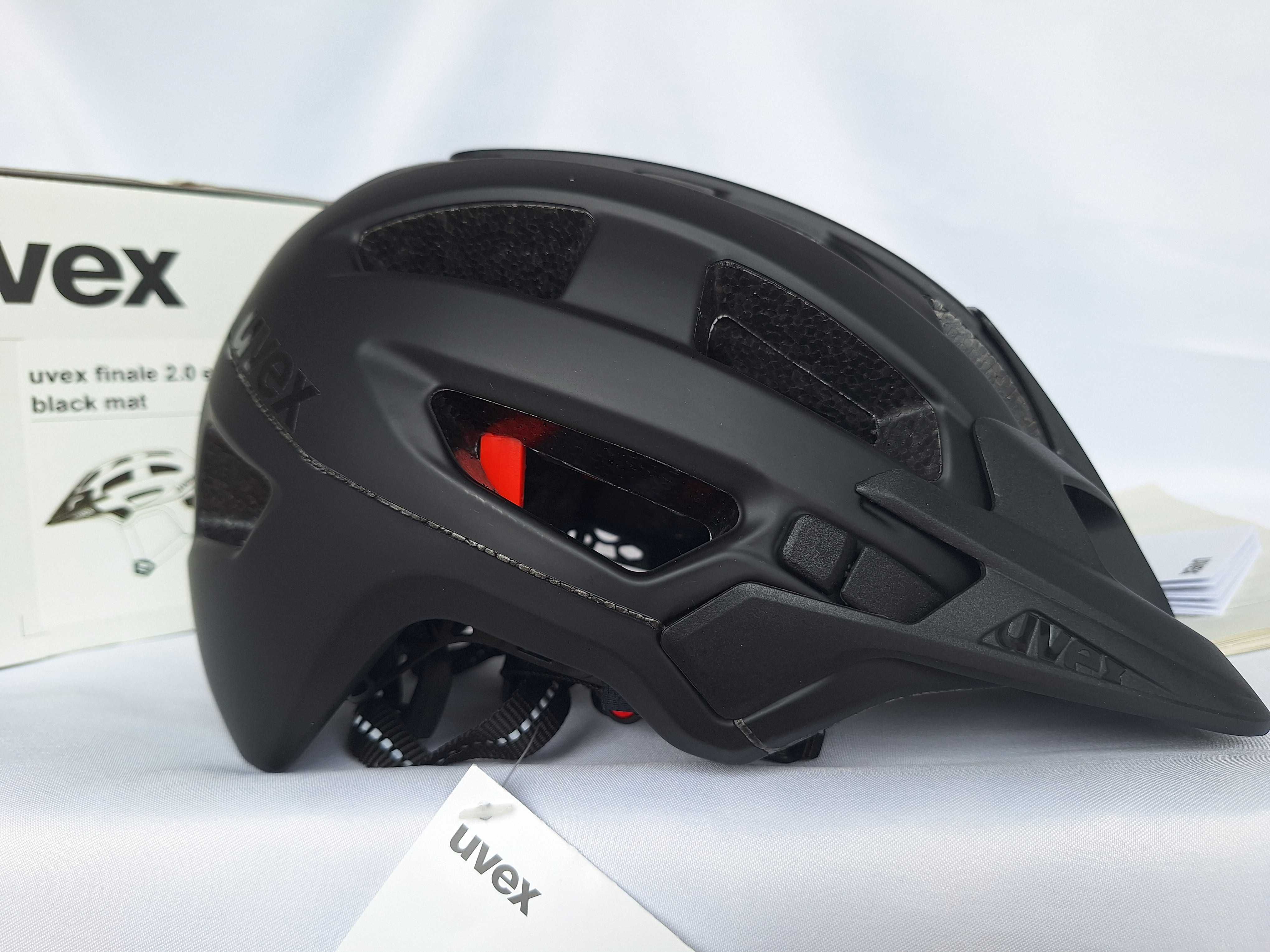 Kask rowerowy Uvex Finale 2.0 E-Bike Black Mat M 52-57cm LED