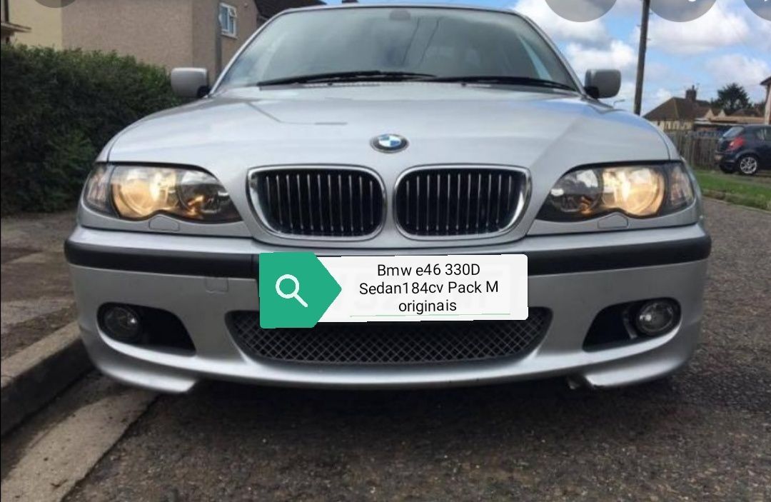 Bmw e46 330D Sedan184cv Pack M originais versão sedan só para peças