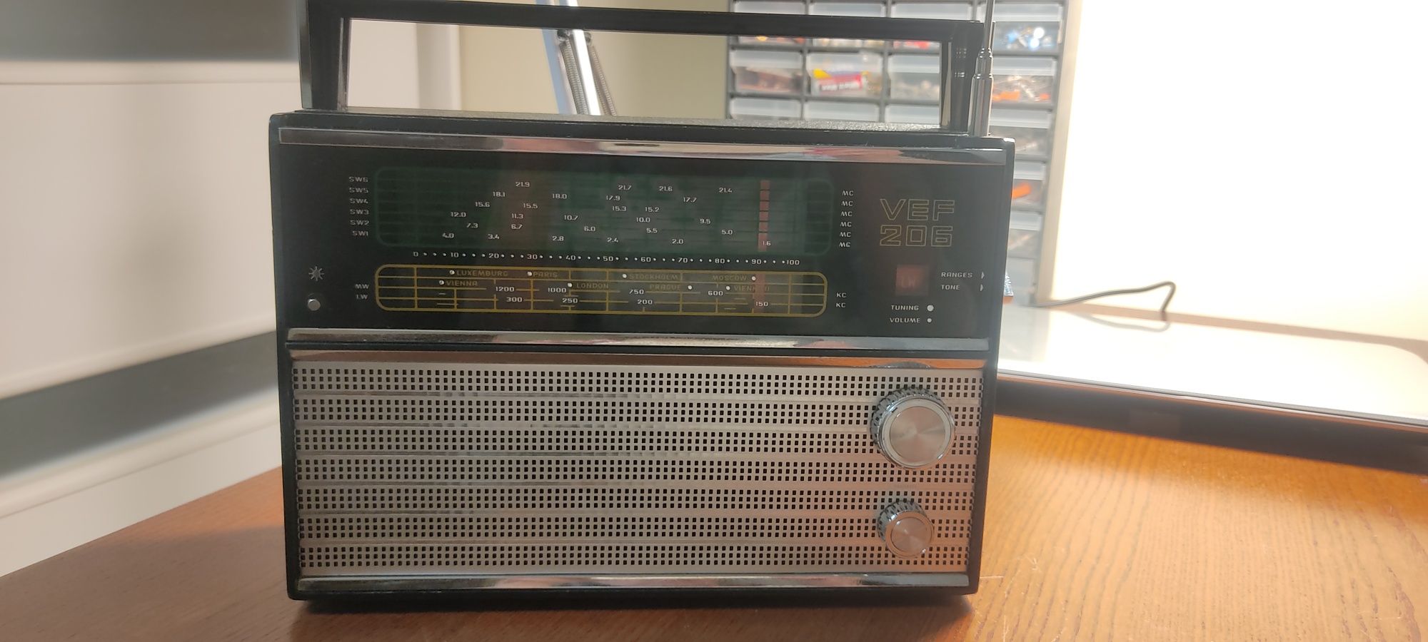 Radio VEF 206 czasów PRL