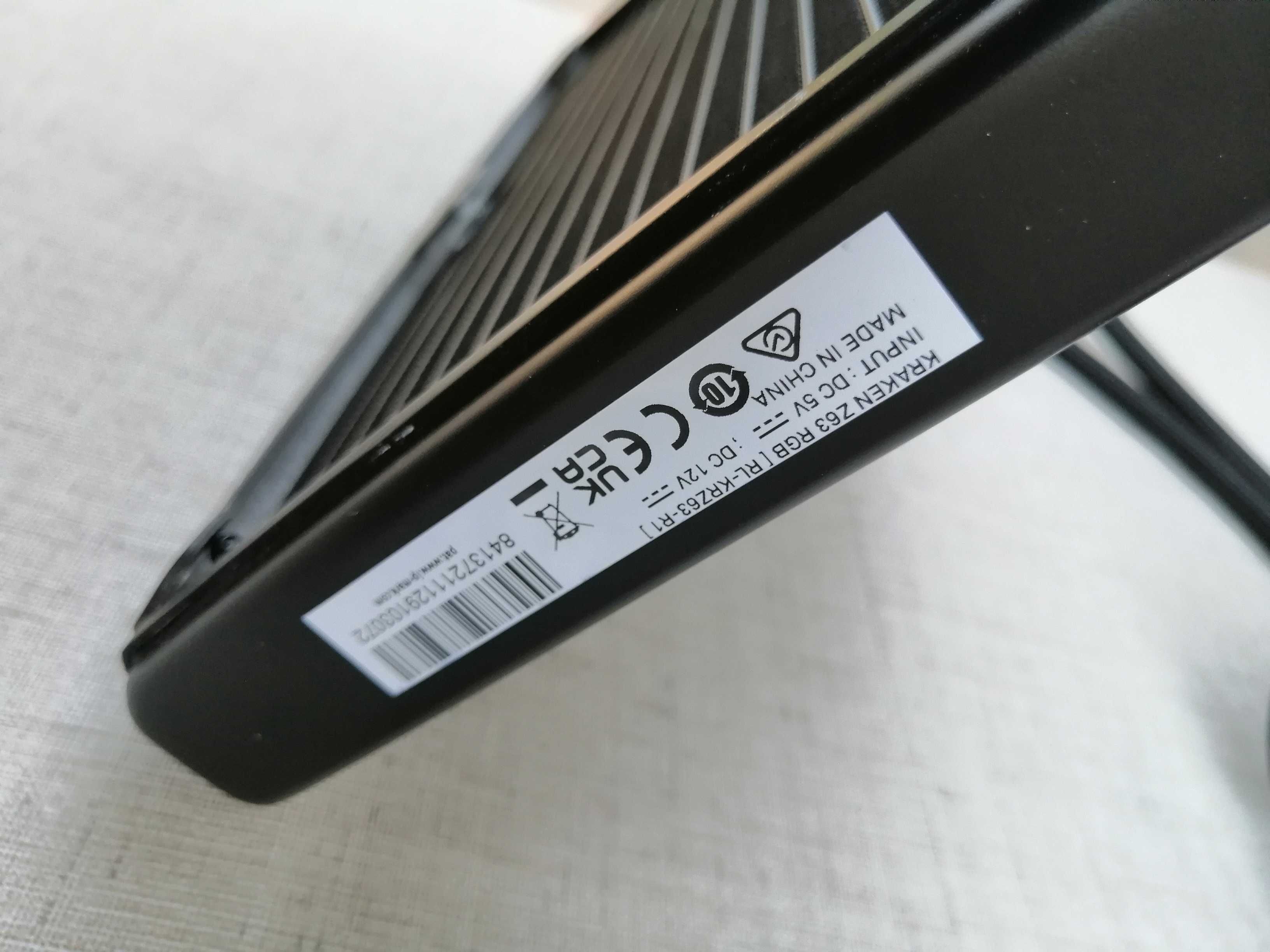 Chłodzenie wodne Nzxt Kraken Z63 czarne wentylator