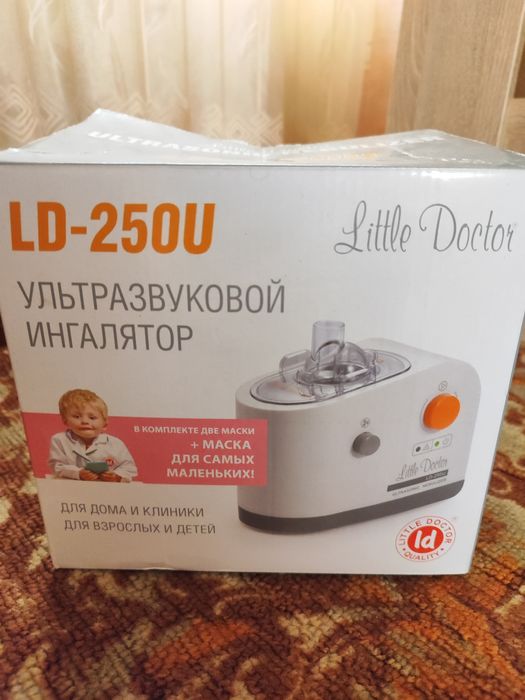 Продам ультразвуковой ингалчтор LD-250U. . Три маски разных размеров.
