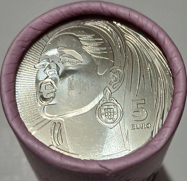 Portugal 2025 - Moeda 5€  normal - Simone de Oliveira