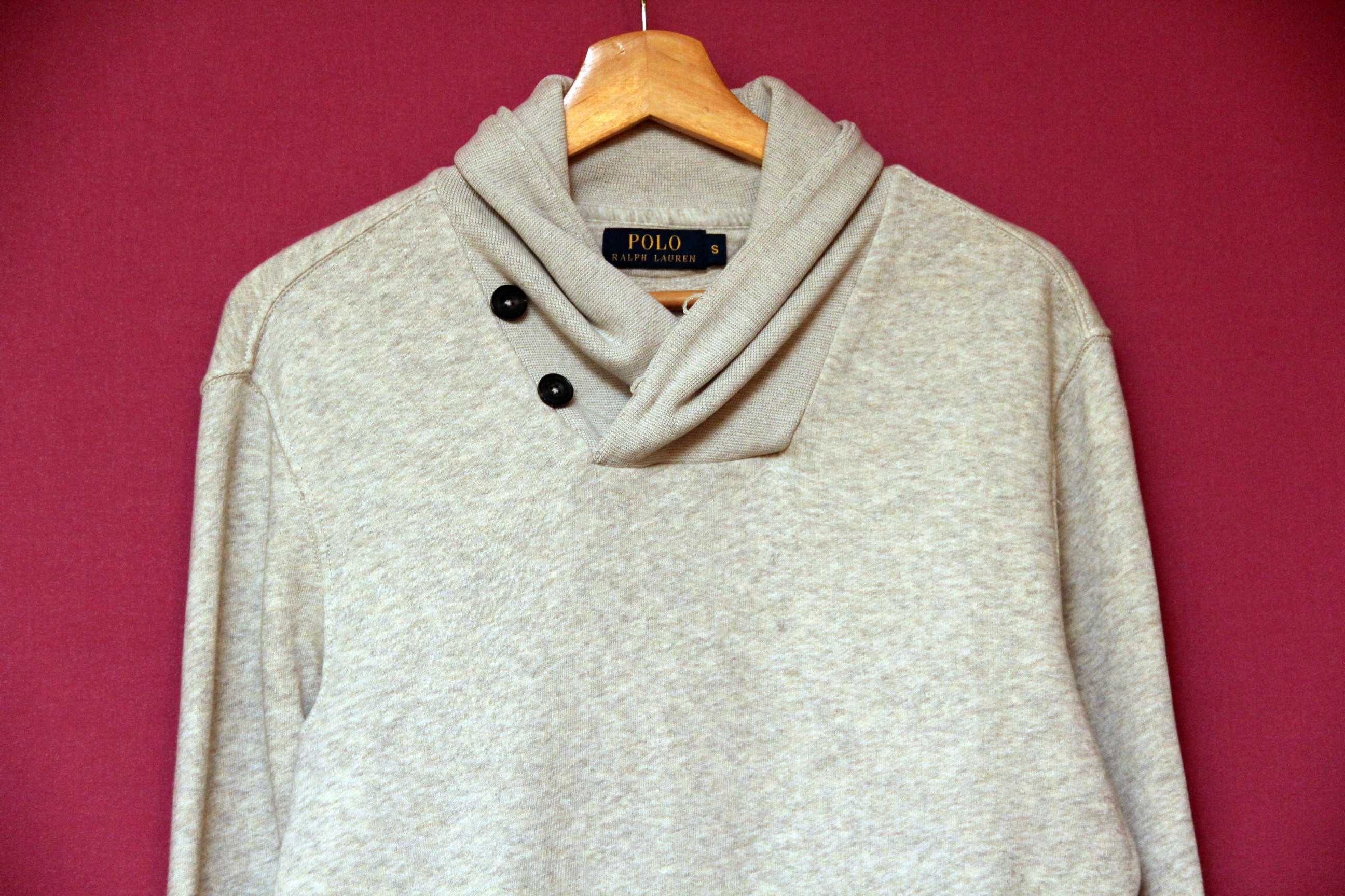 Polo Ralph Lauren S shawl collar cardigan кардиган толстовка из хлопка