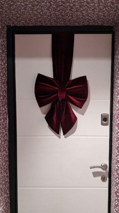 Бант на двері подвійний