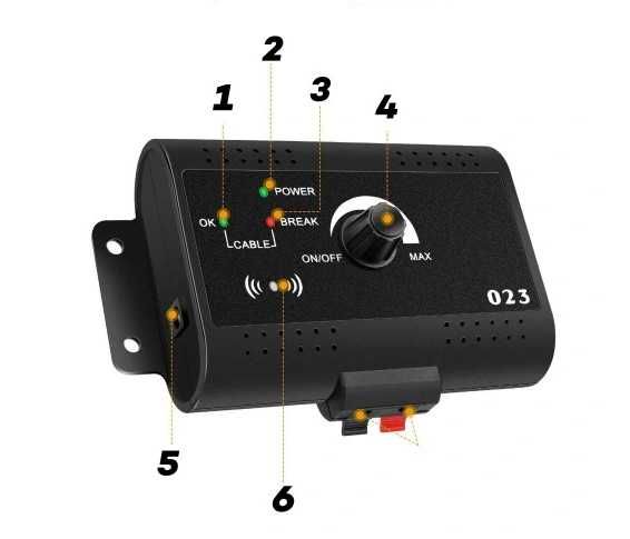 Elektryczny pastuch dla psa, kota, obroża, XXL 300m, kojec, bezpieczny