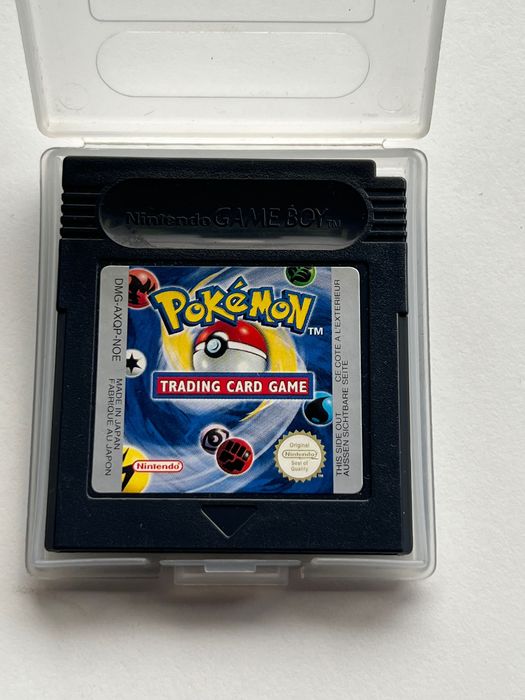 Gameboy Pokémon trading card game angielska