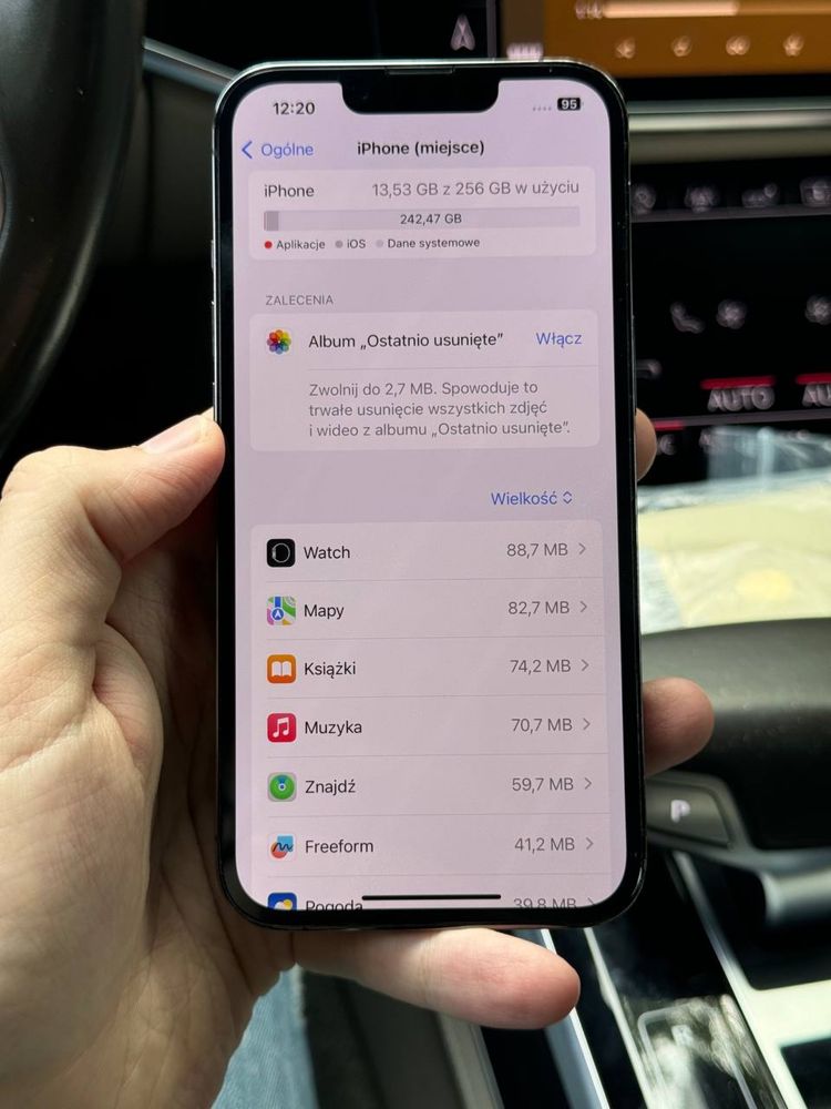 iPhone 13 pro 256gb Space Gray Bateria 94% Gwarancja