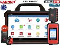 Launch X431 PAD VII Maquina Diagnóstico OBD+Osciloscópio Launch (NOVO)