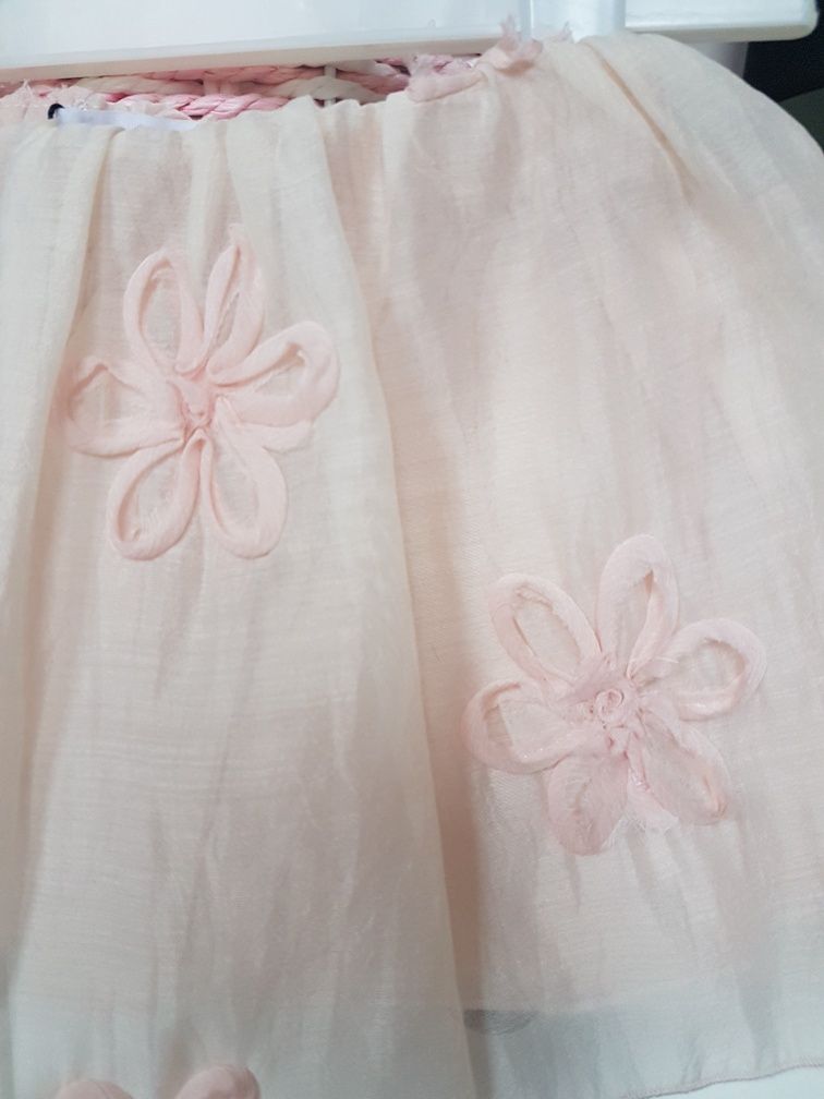 Spódniczka Zara organza 86