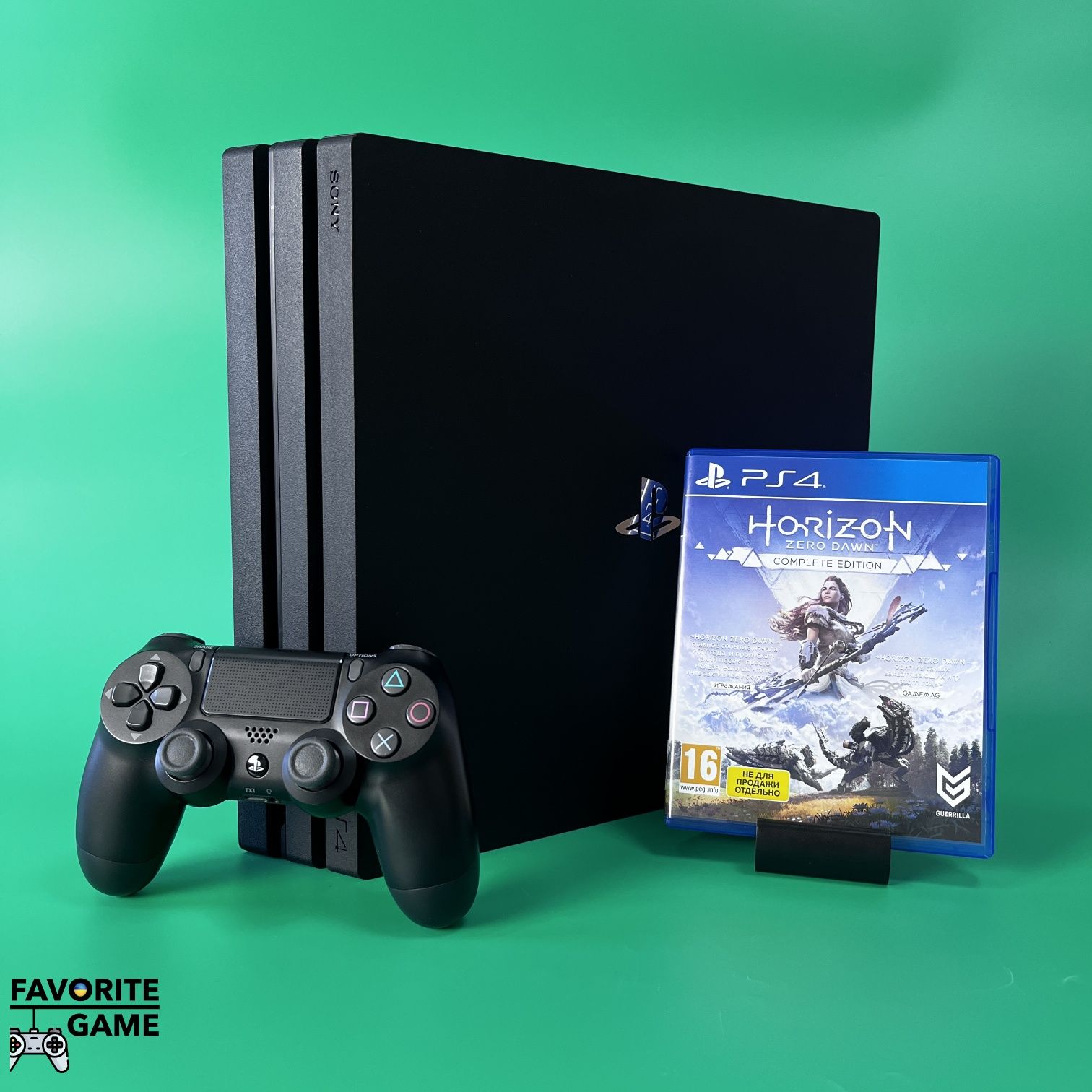 PS4 PRO + диск Horizon + Гарантія / Доставка Київ / Playstation 4 ПС4