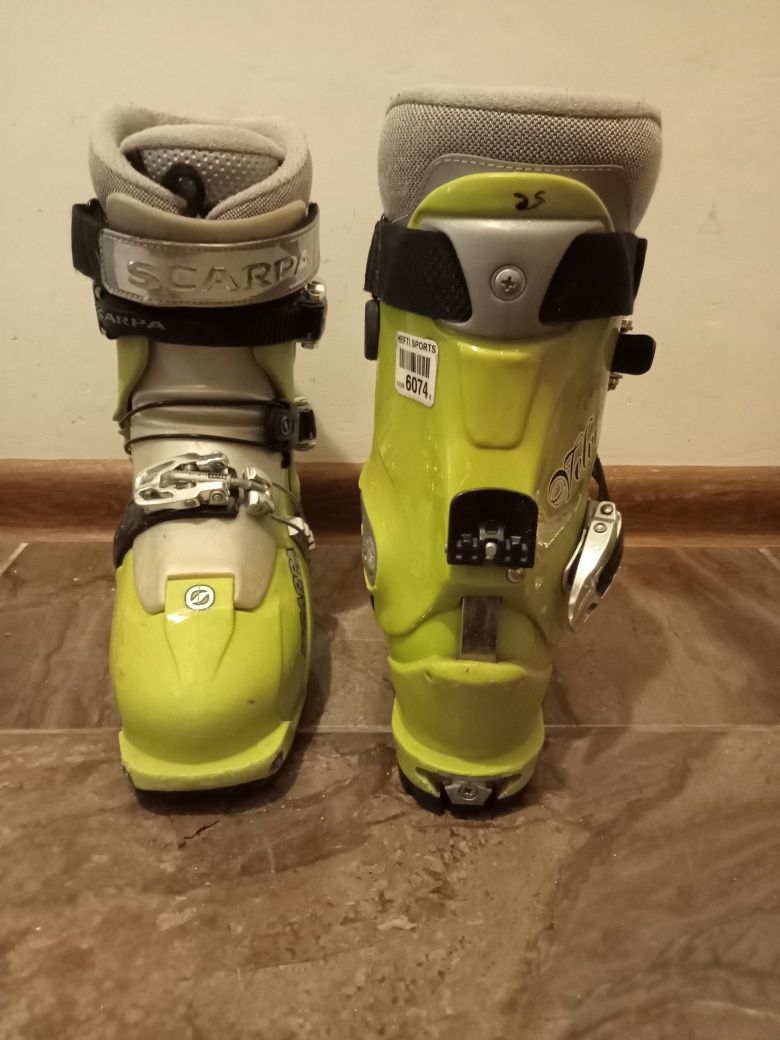 buty skiturowe scarpa velvet eco pod dynafit ,długość wkładki 25 cm
