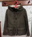 Kurtka khaki Gap XS, S do M typowa spacerówka przejściówka jesień/zima