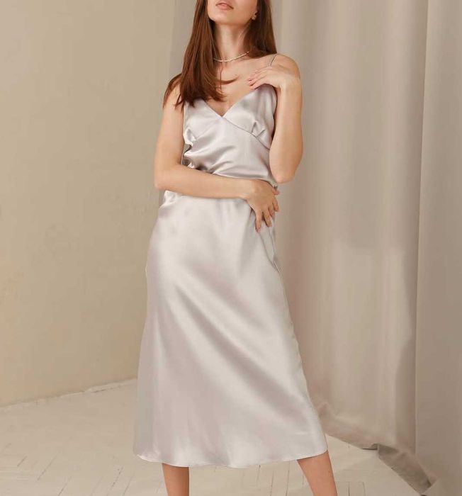 Сатинова сукня-комбінація Blow Fasion