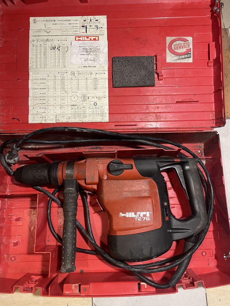 Młot udarowo obrotowy HILTI TE76