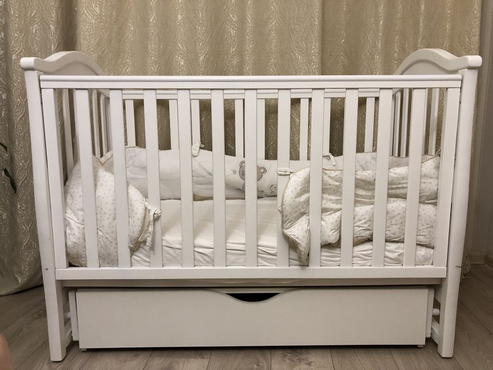 Детская кроватка Верес бук матрас breckle дитяче ліжко
