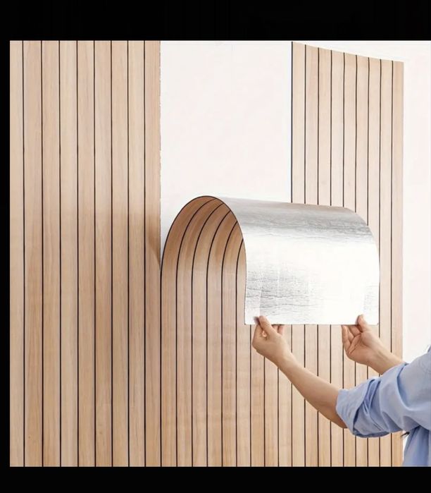 Imitacja drewna tapeta 3D