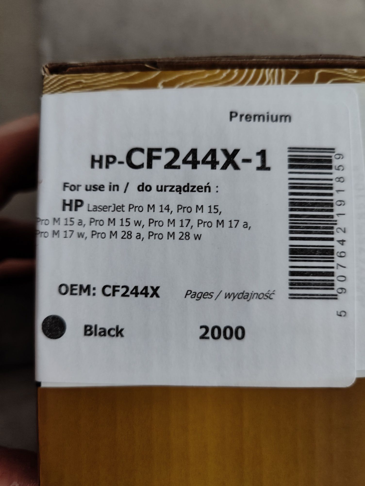 Toner do drukarki hp laserjet