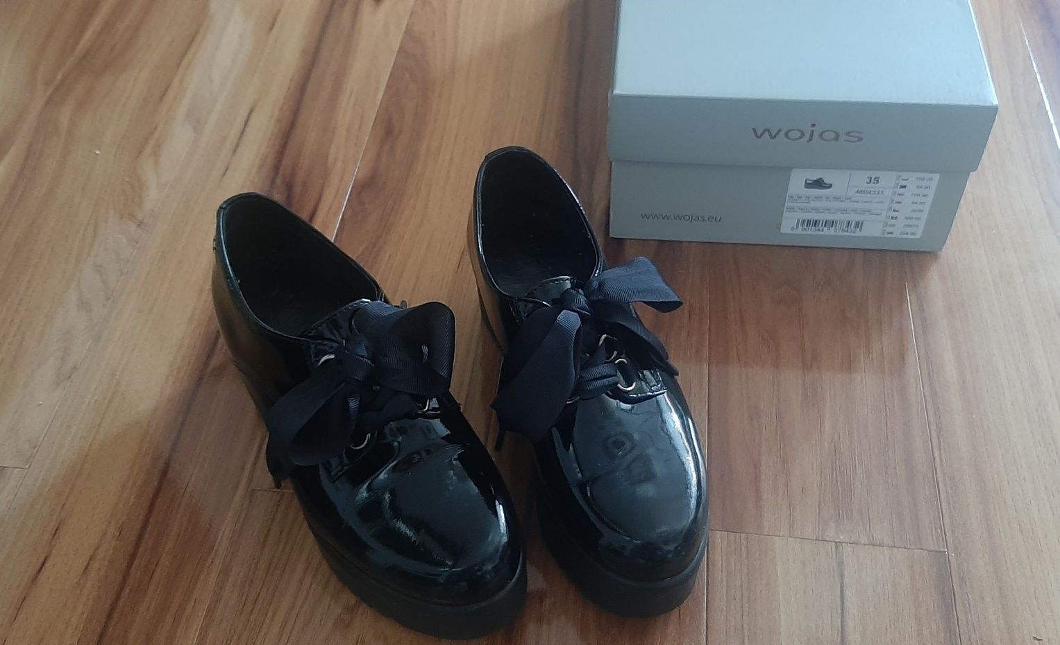 Buty  damskie oxfordy Wojas